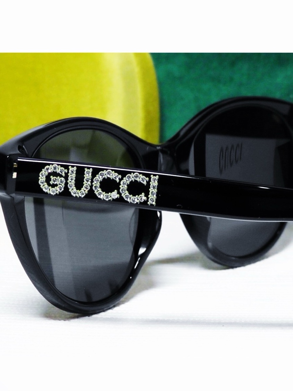 Authentic Gucci New Crystal GG0419SA Femme Sunglasses